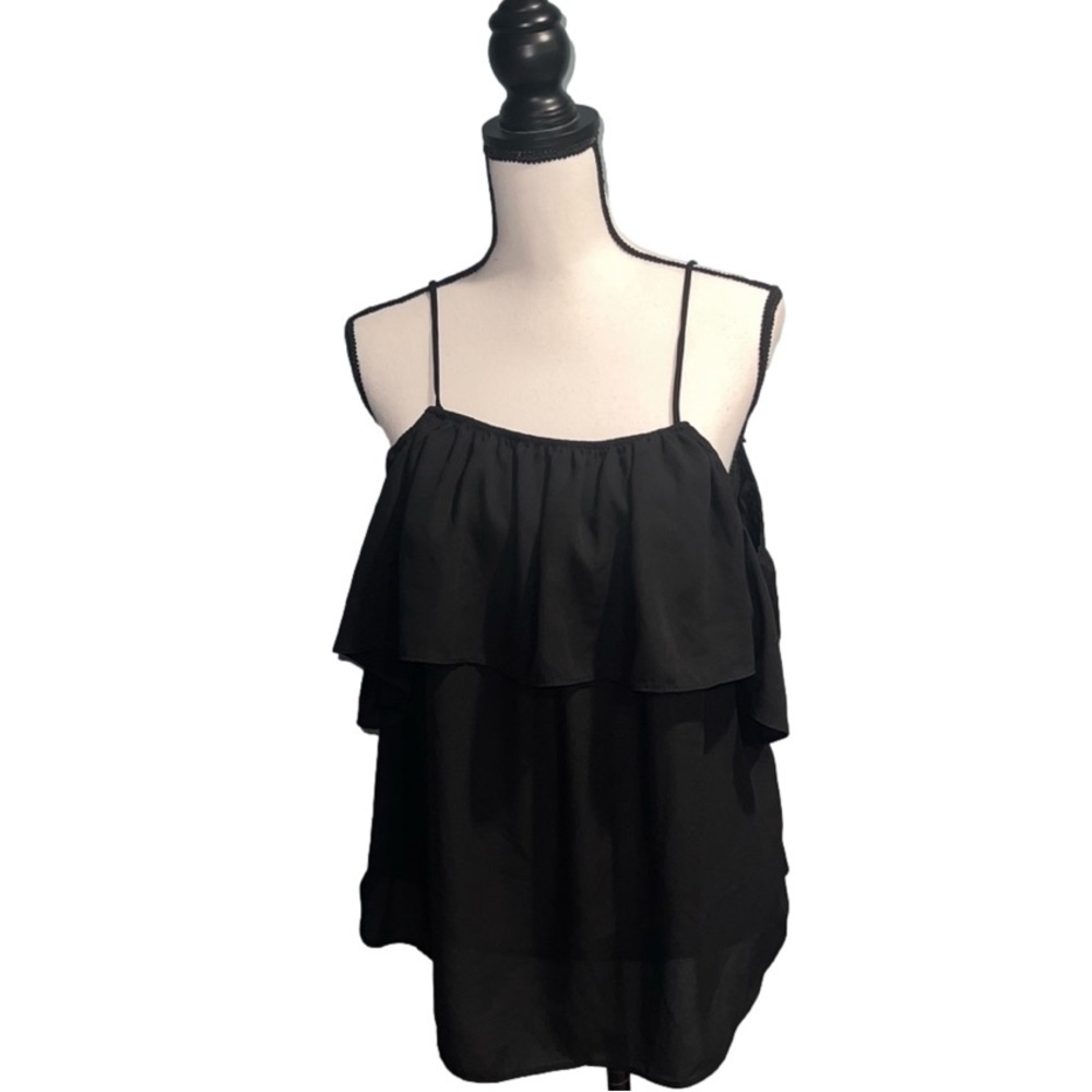 *Blue rain- Black tank top